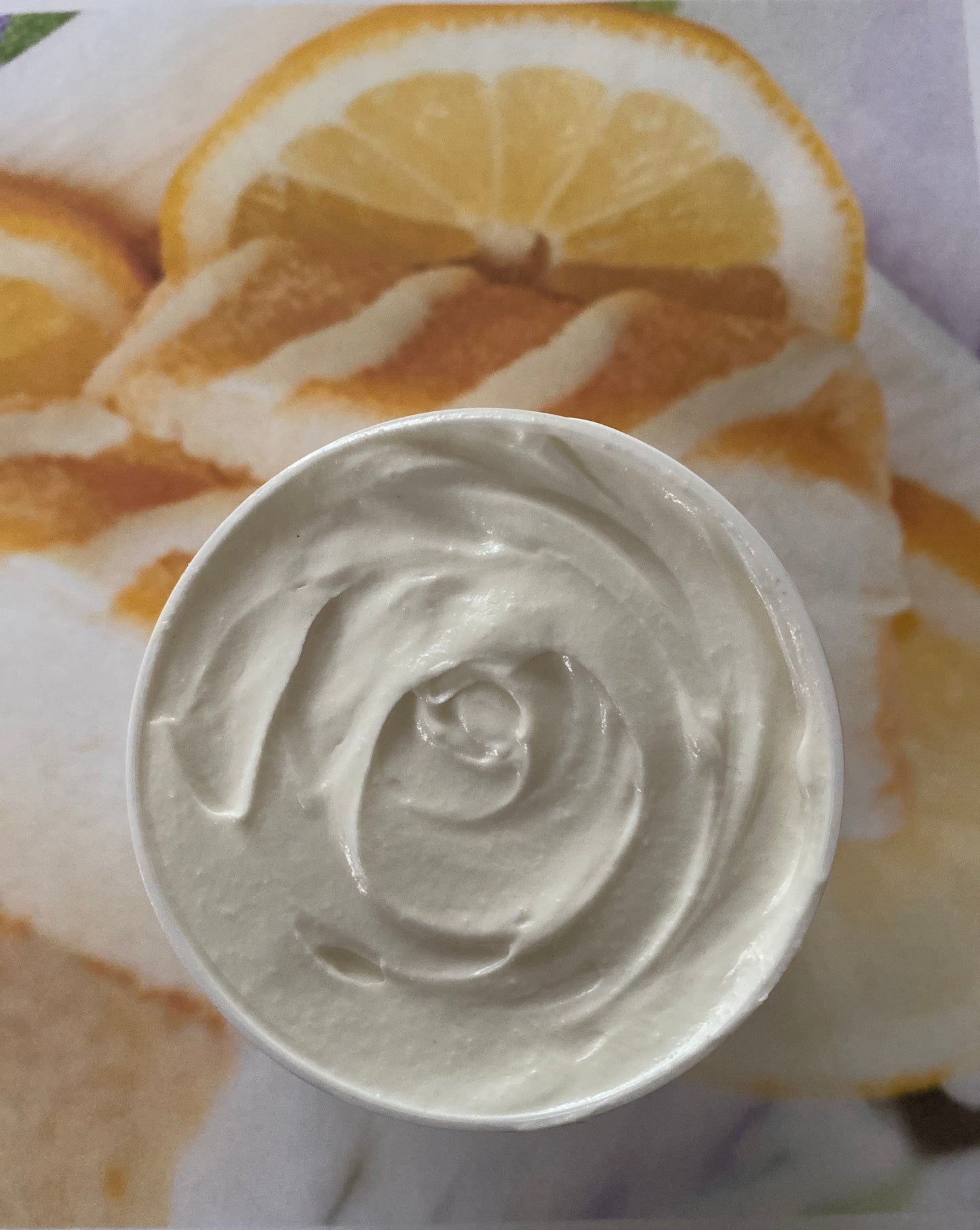 Lemon Pound Cake Triple Whipped Shea Butter Organic Natural Dry Skin Food Moisturize Body Souffle (Freshly Whipped to Order) 16 oz Free Ship