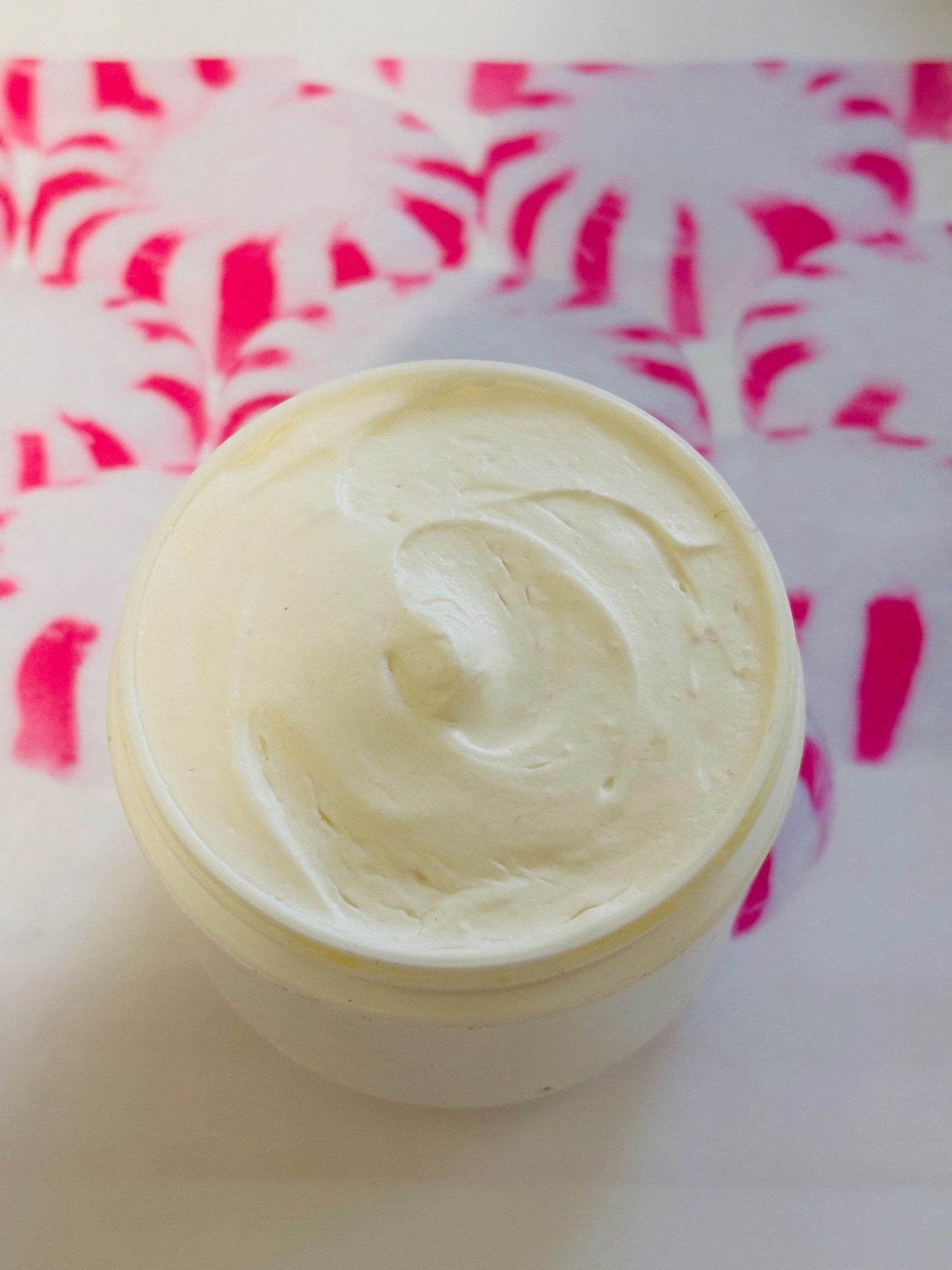PEPPERMINT CANDY Triple Whipped Shea Butter Organic Vegan Natural Heal Dry Skin Self Care Moisturize Cream Body Self (Freshly Whipped)16 o z