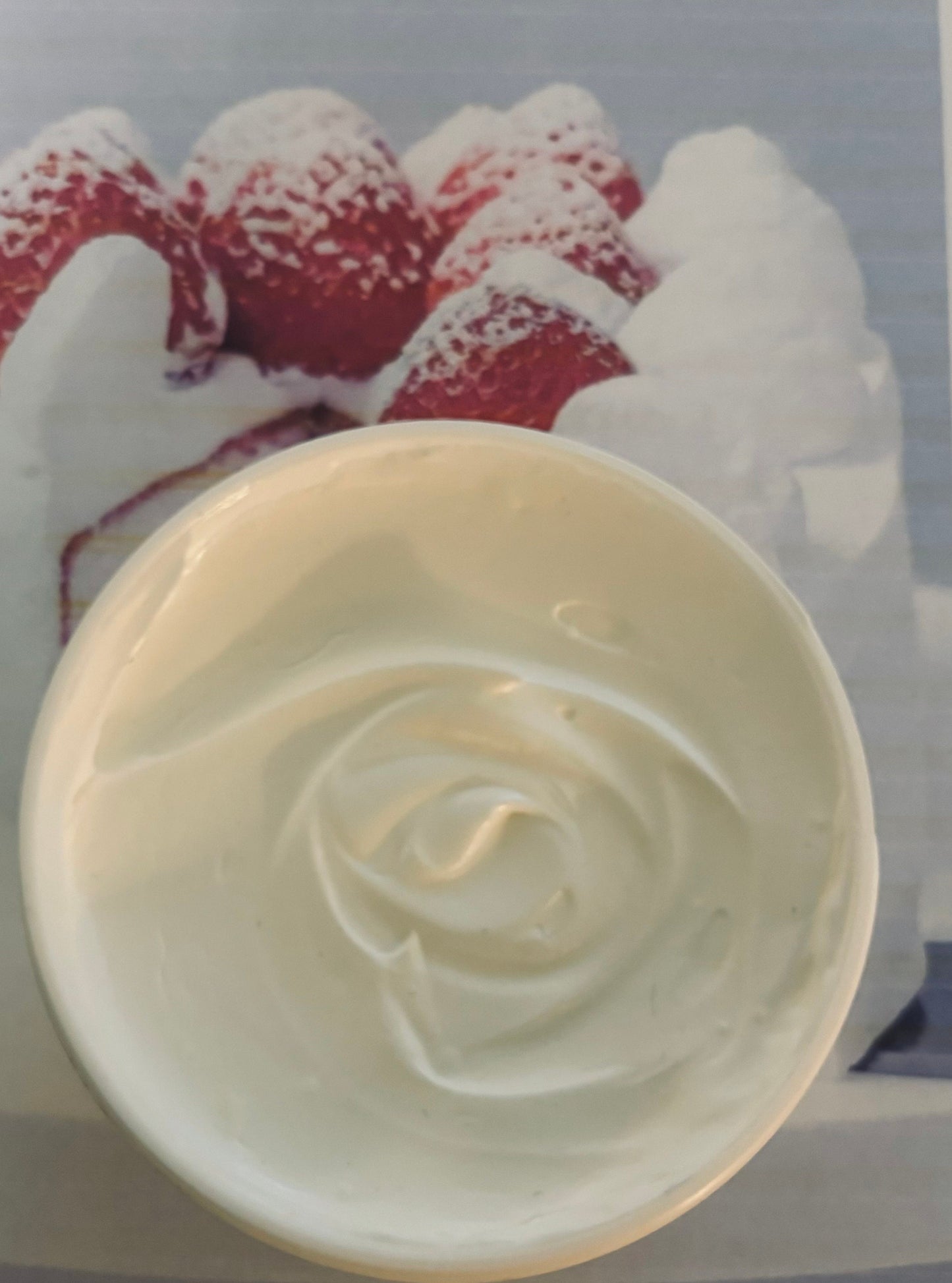 Strawberry Shortcake Triple Whipped Shea Butter Organic Vegan Natural Body Cream Vegan Self Care (Freshly Whipped) 16 oz FREE SHIPPING