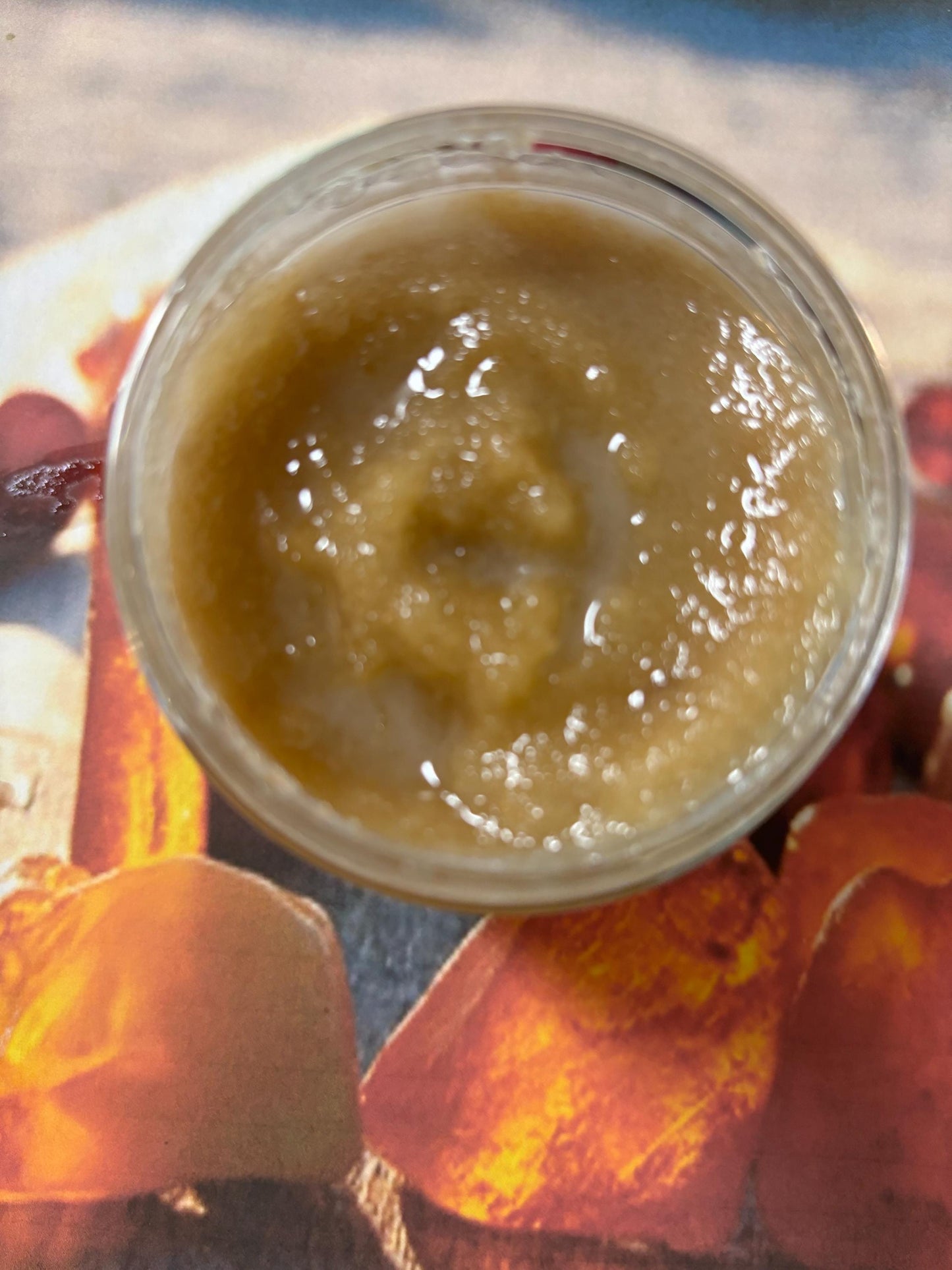 Whipped Amber and Oud Brown Sugar and Shea Butter Scrub Gentle Polish Exfoliating Skin Softening Self Care Spa Quality 8 oz