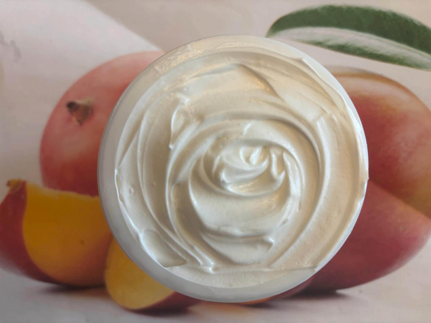 Triple Whipped Mango Butter Natural Chemical Free Moisturize Nourish Dry Skin Cream Vegan 16 oz (Freshly Whipped to Order) FREE SHIPPING