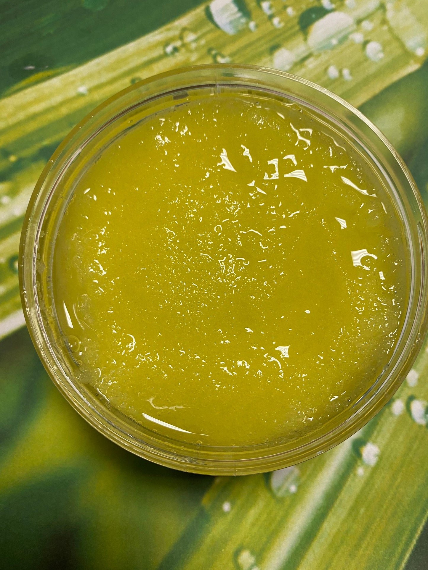 Lemongrass Sugar Scrub Organic Natural Exfoliate Dry Skin Chemical Free Skin Softening Moisturizing Essential Oils FREE SHIPPING 8 oz