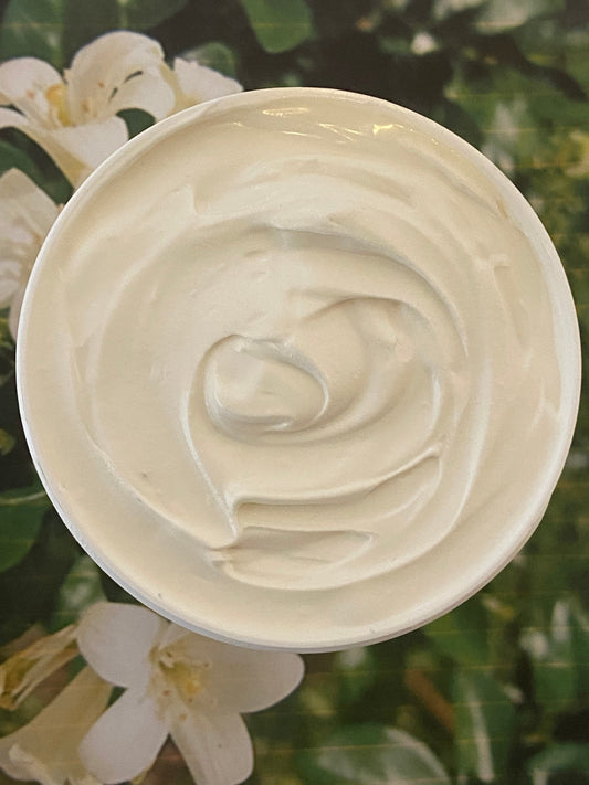 JASMINE Triple Whipped Shea Butter Organic Body Natural Skin Care Moisturize Cream (Freshly Whipped to Order) 16 oz FREE SHIPPING