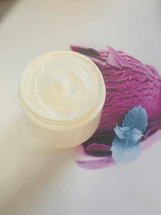 CHOCOLATE MINT Triple Whipped Shea Butter Organic Natural Dry Vegan Body Skin Care Moisturize Self Care (Freshly Whipped to order) 16 oz