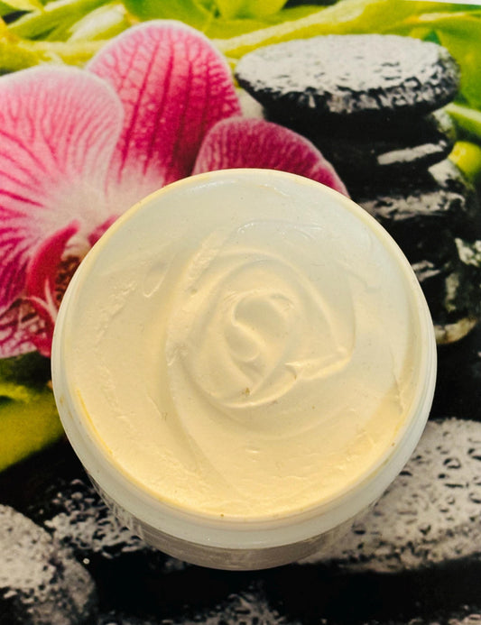 3 JARS Triple Whipped Shea Butter Organic Natural Vegan Skin Body Face Cream Souffle (Freshly Whipped to order) 16 oz