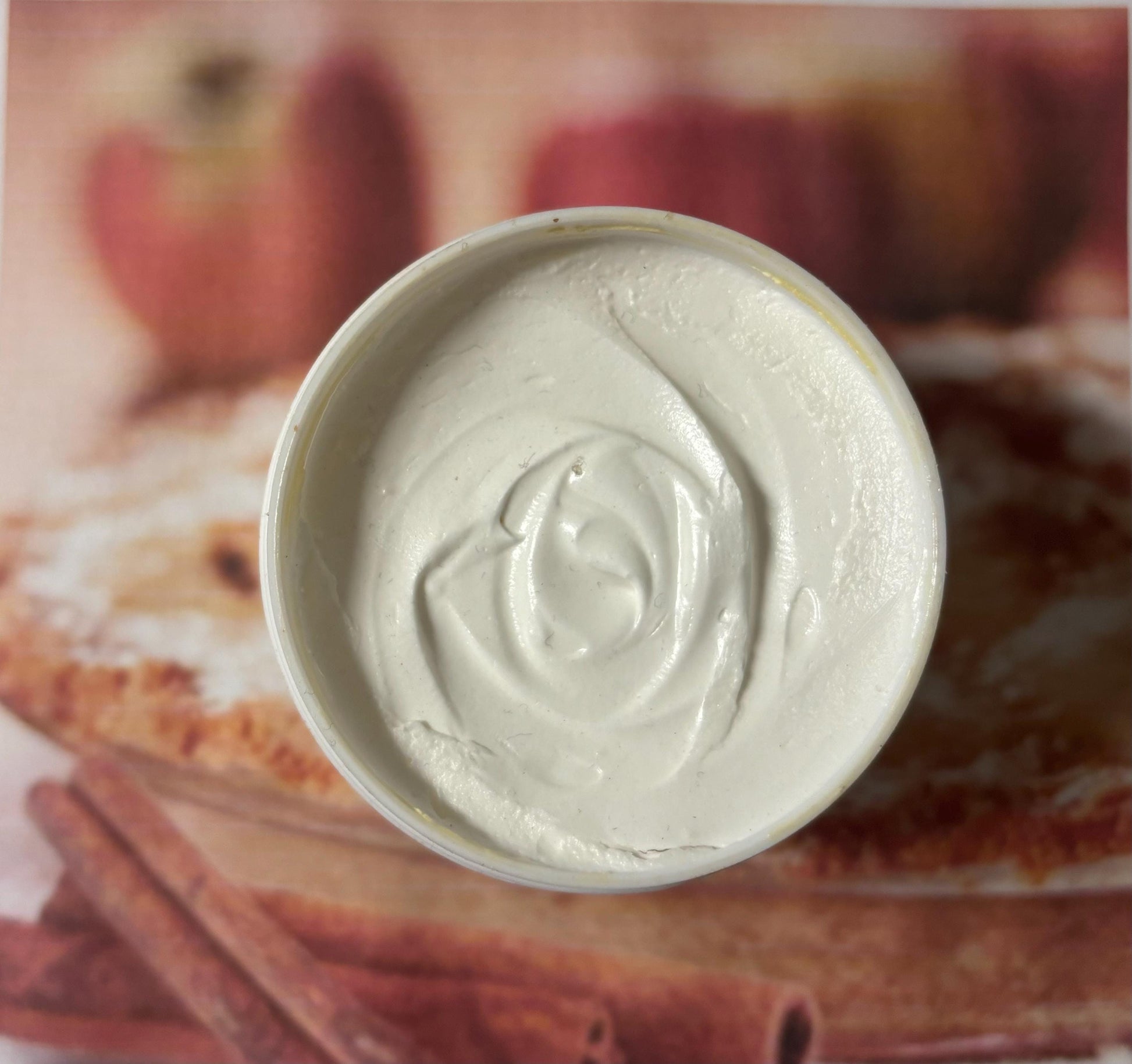 Warm Apple Pie Triple Whipped Shea Butter Natural Chemical Free Moisturize Dry Skin Cream (Freshly Whipped) Vegan 16 oz FREE SHIPPING