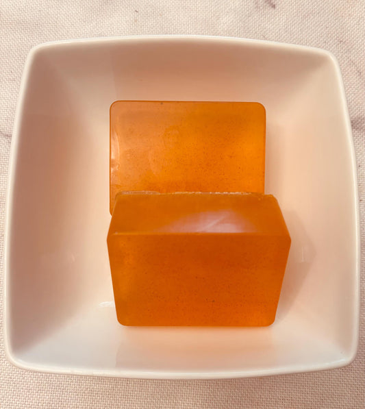 TURMERIC 2 Bars Clear Sensitive Skin Natural Vegan Glycerin Soap 4 oz Each Handmade