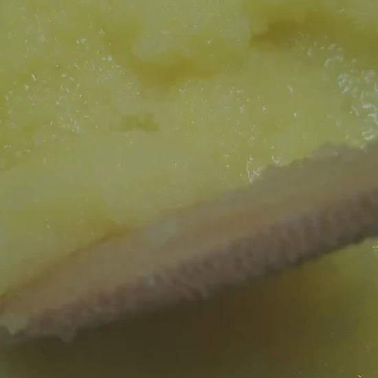 Whipped Lemon Pound Cake Sugar and Shea Scrub Natural Exfoliate Dry Skin Chemical Free Skin Softening Moisturizing Self Care 8 oz