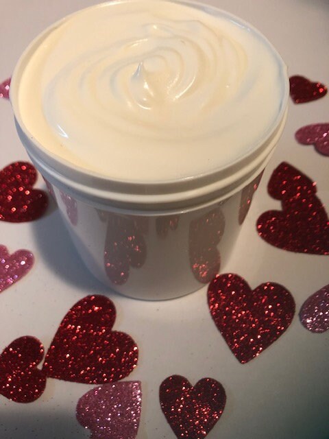 LOVE SPELL - Triple Whipped Shea Butter Organic Heal Dry Skin Natural Chemical Free Self Care 16 oz -