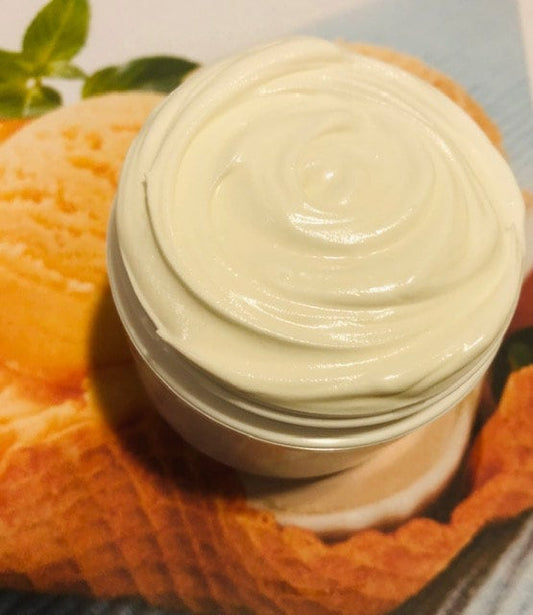 Orange Dreamsicle - Whipped Body Shea Butter Skin Food Souffle Dry Skin Nourishment Moisturizer - FREE Ship 16 oz