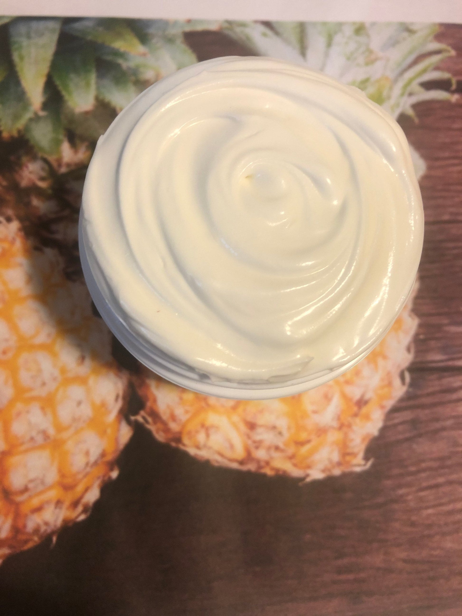 FRESH PINEAPPLE- Whipped Body Shea Butter Skin Food Souffle Dry Skin Nourishment Moisturizer - FREE Ship 16 oz