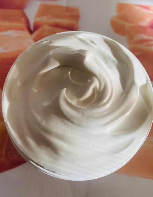 SALTED CARAMEL - Triple Whipped Shea Body Butter Organic Natural Heal Dry Skin Moisturize Body Self Care - 16 oz